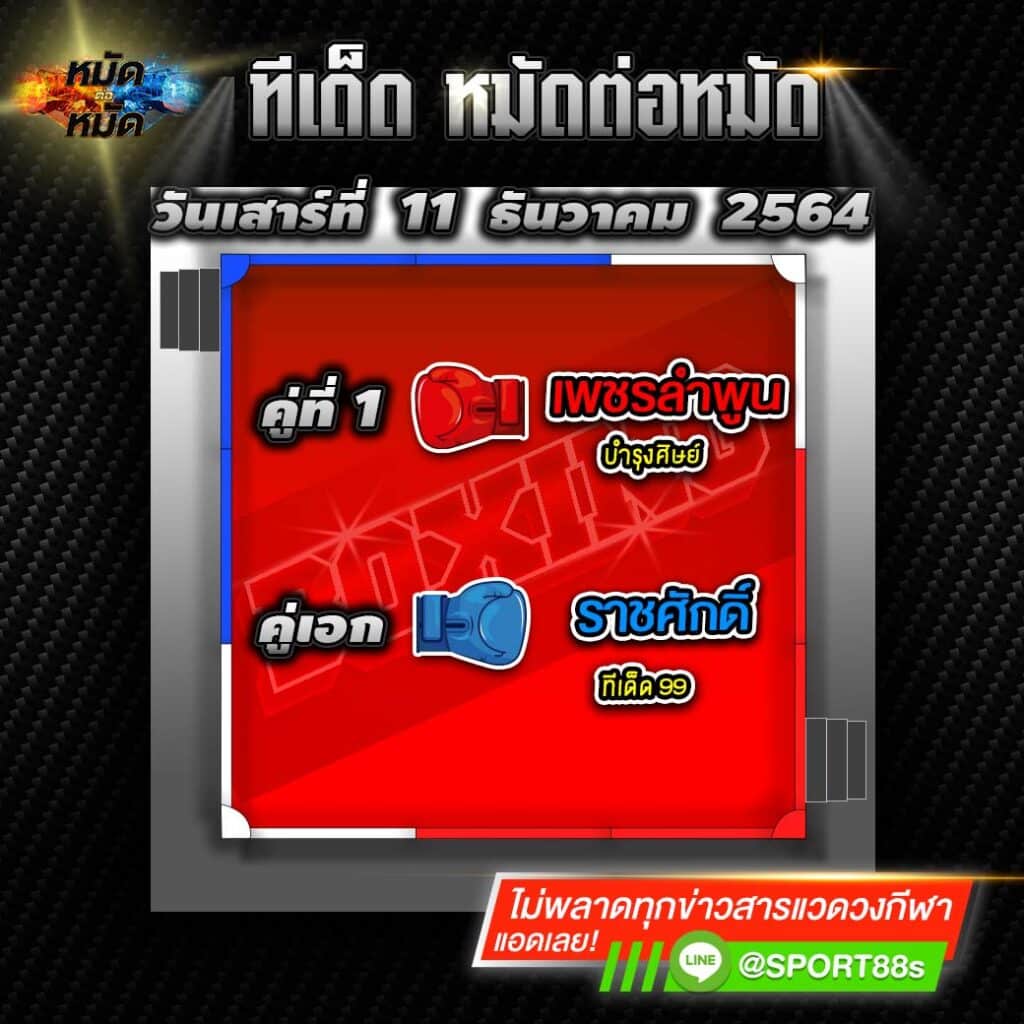 ทีเด็ดแชมเปี้ยนส์ ศึกจ้าวมวยไทย
