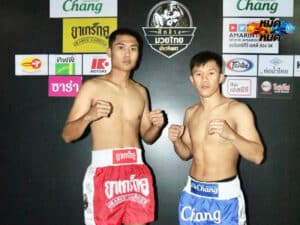 ไฮไลท์มวย มวยไทยเกียรติเพชร สกุลชัยเล็ก