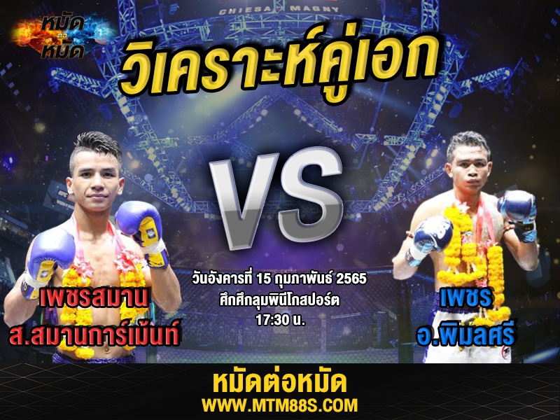 วิเคราะห์มวยคู่เอก ศึกลุมพินีโกสปอร์ต เพชรสมาน