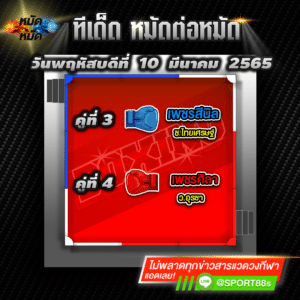 ทีเด็ดหมัดต่อหมัด ศึกเพชรยินดี 10