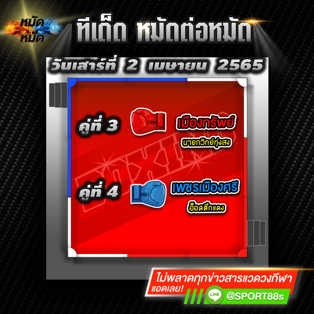 ทีเด็ดหมัดต่อหมัด ศึกจิตรเมืองนนท์ 2
