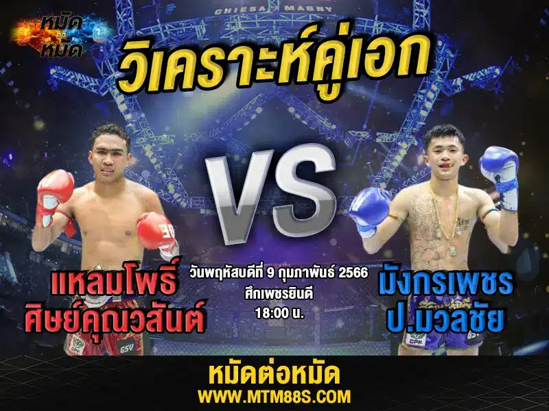 วิเคราะห์มวย
