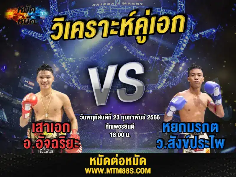 วิเคราะห์มวย