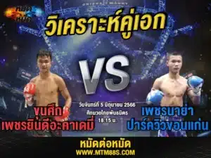 วิเคราะห์มวยวันนี้