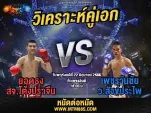 วิเคราะห์มวยวันนี้