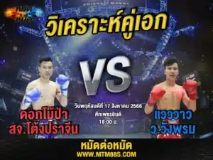 วิเคราะห์มวยวันนี้