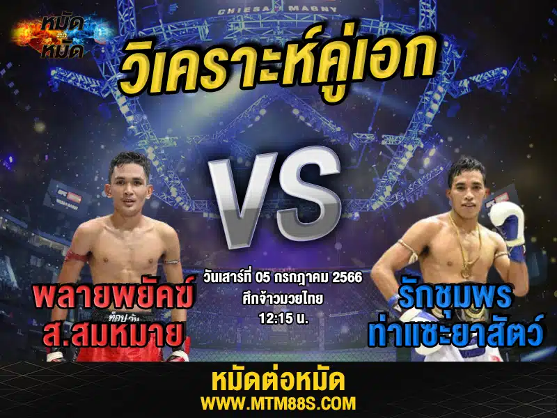 วิเคราะห์มวยวันนี้