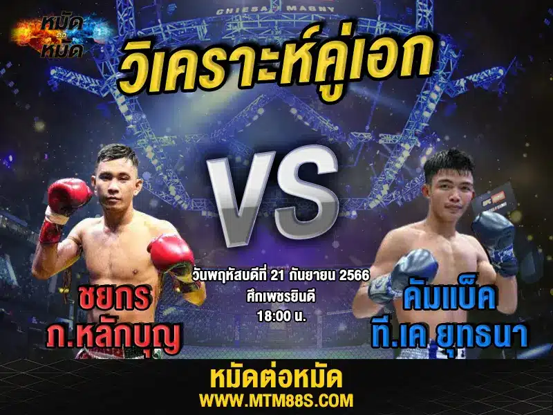 วิเคราะห์มวยวันนี้