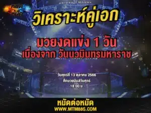 วิเคราะห์มวยวันนี้