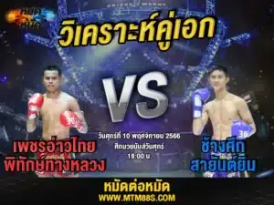 วิเคราะห์มวยวันนี้