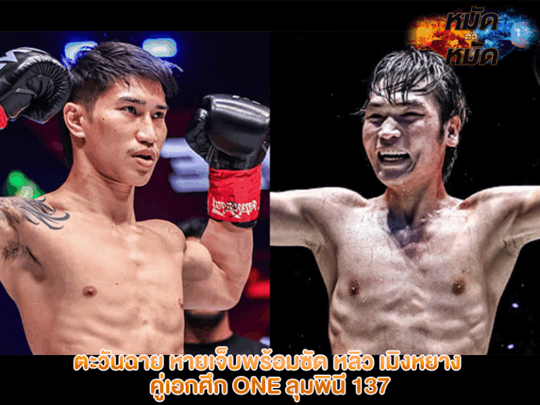 ตะวันฉาย หายเจ็บพร้อมซัด